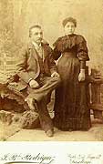 Giosia Luis con la prima moglie Mercedes
